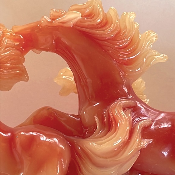 VTG Chinese Wild Red Horses - Picture 5 of 7